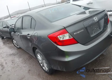 2012 Honda Civic Ex z USA, uszkodzony, nr VIN 2HGFB2F8XCH501928